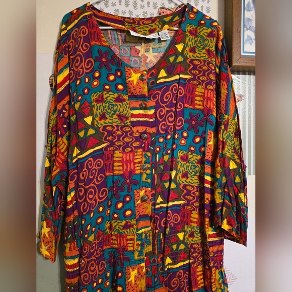 Vintage | Colorful 80s Jumpsuit - Picture 2 of 6